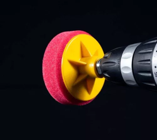 Fényszóró polírozó szivacs adapterrel M14 - 80mm-es átmérő