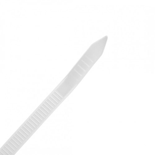 Kábelkötegelő, gyorskötöző, 3,6mm x 300mm, fehér, 100db