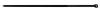 Kábelkötegelő, gyorskötöző, 4,8mm x 300mm, fekete, 75db