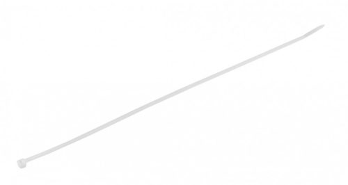 Kábelkötegelő, gyorskötöző, 4,8mm x 370mm, fehér, 75db
