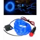 3 Méteres LED Hangulatvilágítás - KÉK 12V