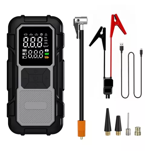 4 az Intelligens Jumper/Starter és Kompresszor - 1000A - 8000mAh - 100W