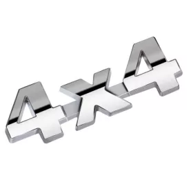 3D fém 4x4 autó embléma 