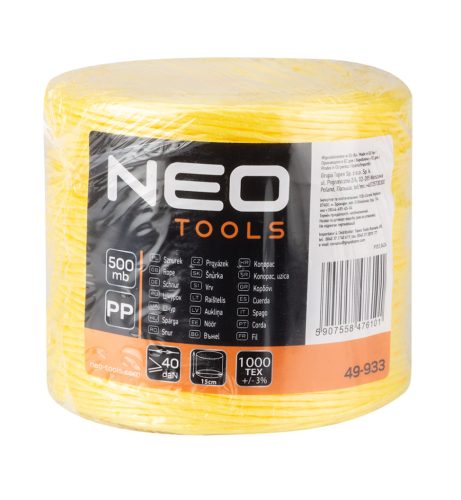 Polipropilén, PP, zsinór, 500m