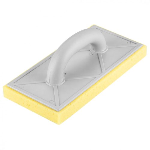 Műanyag simító sűrű szivacsos SMPx25mm, 280x140mm, műanyag markolat