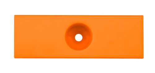 Csiszolótuskó, gumi, csavaros, 114x55x38mm,