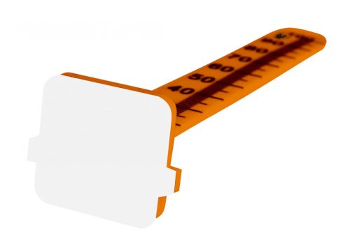 Szintezőtalp, aljzatkiegyenlítéshez, öntapadós, műanyag, 100mm, 20db/cs