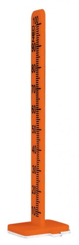 Szintezőtalp, aljzatkiegyenlítéshez, öntapadós, műanyag, 100mm, 20db/cs