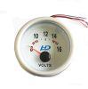Fehér hátterű OR-LED7701 feszültségmérő