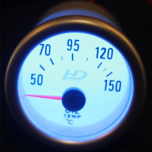 Fehér hátterű OR-LED7703 olajhőmérséklet mérő