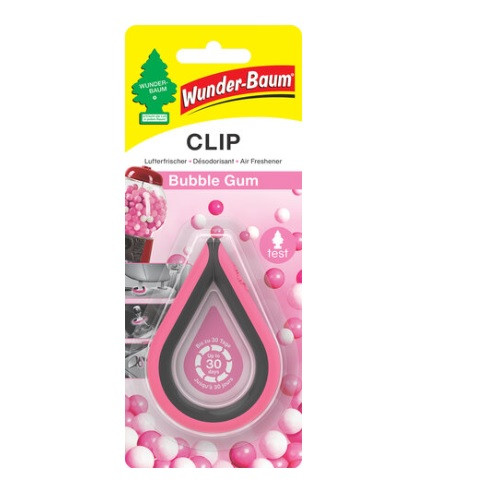 Wunderbaum Clip - Bubble Gum- Rágógumi illat
