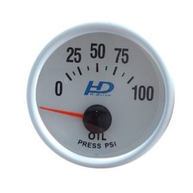 Olajnyomás mérőóra fekete számlappal LED7704