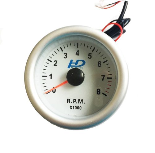 Fehér hátterű OR-LED7705 fordulatszám mérő