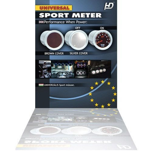 Fehér hátterű OR-LED7708 kipufogógáz hőmérséklet mérő