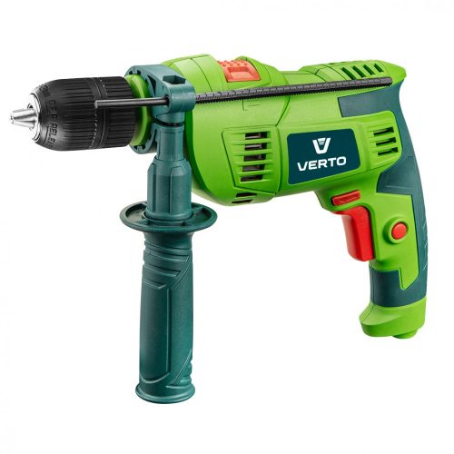 Ütvefúró 850W, 0-2900/perc, 0-46400/perc, gyors tokmány 13mm, koffer, kiegészítők