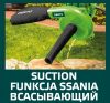 Lombszívó 500W, 2.2 m3/min