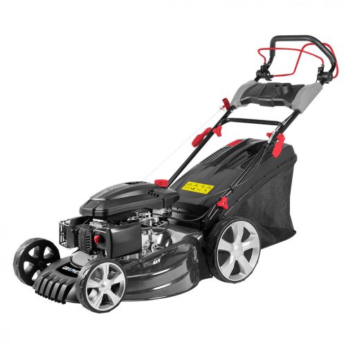 Benzines Fűnyírógép 4,35LE(3,2kW), 3,0kW, önjáró, vágásszélesség:525mm, vágásmagasság: 25-65mm