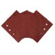 Csiszolópapír, tépőzáras, 113x113mm, P80, 8 lyukas, 04-623-hoz, 5db