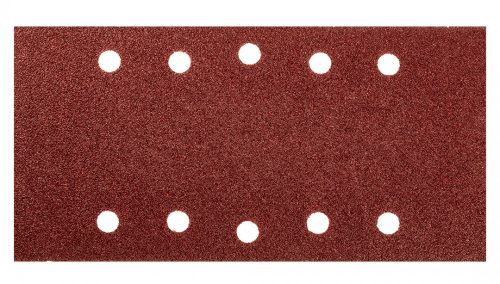 Csiszolópapír tépőzáras 115 x 230 mm, K60, 5 db, lyukas,