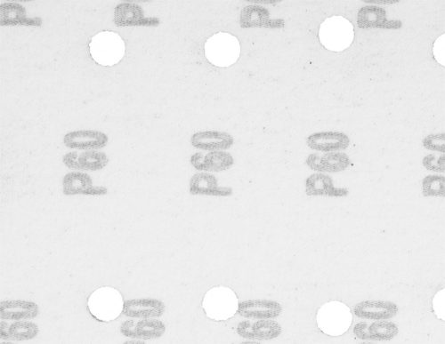 Csiszolópapír tépőzáras 115 x 230 mm, K60, 5 db, lyukas,