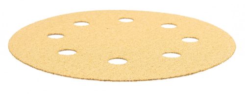 Tépőzáras csiszolópapír 180mm, k80, 5db, 8 lyukakkal csiszológéphez 59g263