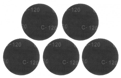 Gipszcsiszoló rács tépőzárral 180mm, k120, 5db csiszolóhoz 59g263