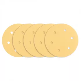   Tépőzáras csiszolópapír 225mm, k120, 5db, 6 lyukakkal az 59g264, 59g265 csiszológéphez.