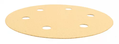 Tépőzáras csiszolópapír 225mm, k120, 5db, 6 lyukakkal az 59g264, 59g265 csiszológéphez.
