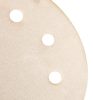 Tépőzáras csiszolópapír 225mm, k120, 5db, 6 lyukakkal az 59g264, 59g265 csiszológéphez.