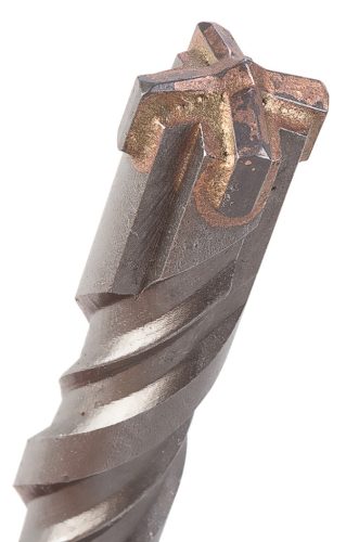 Betonfúró SDS PLUS 6x160mm, S4 type, 4 élű, vasbetonhoz