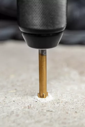 Univerzális, 4 élű üvegfúró, fa, műanyag, fém kőzetanyagok fúrásához, Titánium bevonat, 8mm