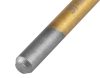 Univerzális, 4 élű üvegfúró, fa, műanyag, fém kőzetanyagok fúrásához, Titánium bevonat, 10mm