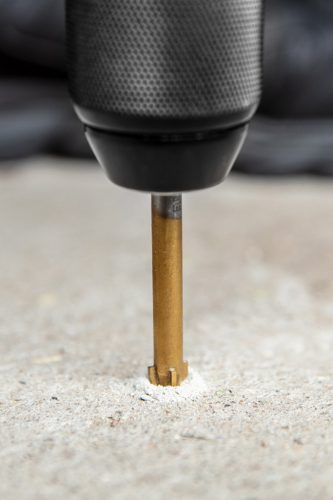 Univerzális, 4 élű üvegfúró, fa, műanyag, fém kőzetanyagok fúrásához, Titánium bevonat, 12mm