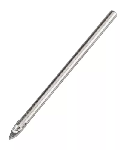 Üvegfúró, kerámia, kőzet, üveg fúráshoz, 6mm
