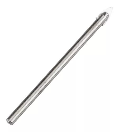 Üvegfúró, kerámia, kőzet, üveg fúráshoz, 6mm