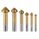 Süllyesztőfúró készlet, Titán bevonattal, 6.3-20.5mm, 6db