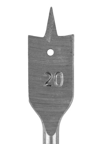 Lapos marófúró, 1/4" hatszög szár, 20x152mm