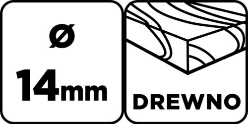 Fafúró, hosszú, 14x250mm