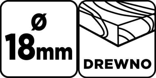 Fafúró, hosszú, 18x250mm