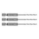 Csigafúró, 1/4" hatszög szárral, HSS DIN 338, 2mm, 3db/cs