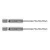 Csigafúró, 1/4" hatszög szárral, HSS DIN 338, 2,5mm, 2db/cs