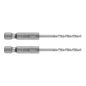   Csigafúró, 1/4" hatszög szárral, HSS DIN 338, 2,5mm, 2db/cs