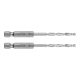 Csigafúró, 1/4" hatszög szárral, HSS DIN 338, 3,2mm, 2db/cs
