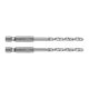 Csigafúró, 1/4" hatszög szárral, HSS DIN 338, 4mm, 2db/cs