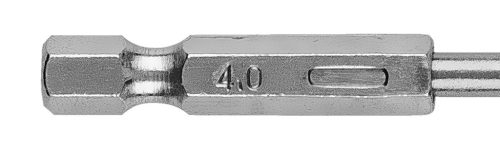 Csigafúró, 1/4" hatszög szárral, HSS DIN 338, 4mm, 2db/cs