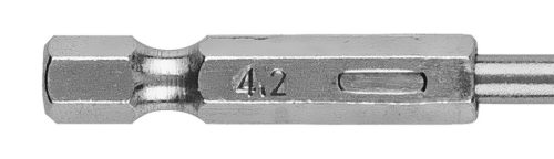 Csigafúró, 1/4" hatszög szárral, HSS DIN 338, 4,2mm, 2db/cs
