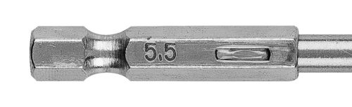 Csigafúró, 1/4" hatszög szárral, HSS DIN 338, 5,5mm, 2db/cs