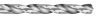 Csigafúró, 1/4" hatszög szárral, HSS DIN 338, 7mm, 2db/cs