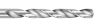 Csigafúró, 1/4" hatszög szárral, HSS DIN 338, 8mm
