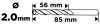 Csigafúró HSS, hosszú, DIN340, 2mm, 3db